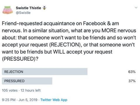 Should you accept Facebook friend request from someone you don t know?