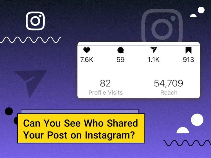 Can public accounts see who shared your post?