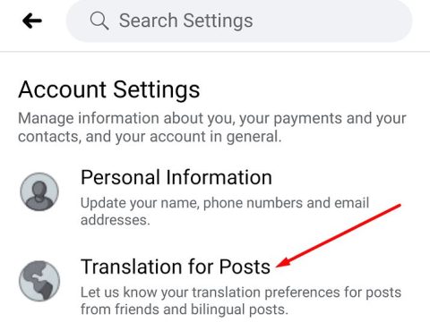 Why is there no translate button on Facebook?