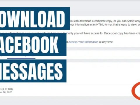 How do I get a copy of a Facebook message?