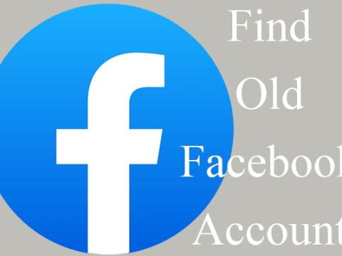 How do I find an existing Facebook account?