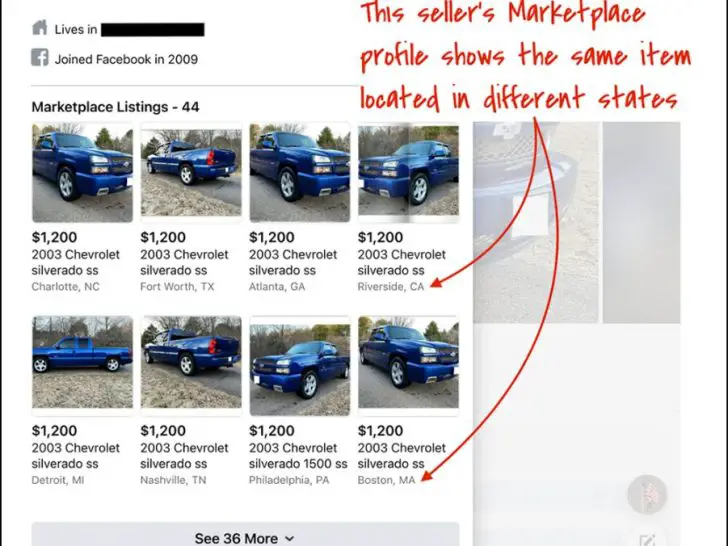 How do I know if my car is legit on Facebook marketplace?