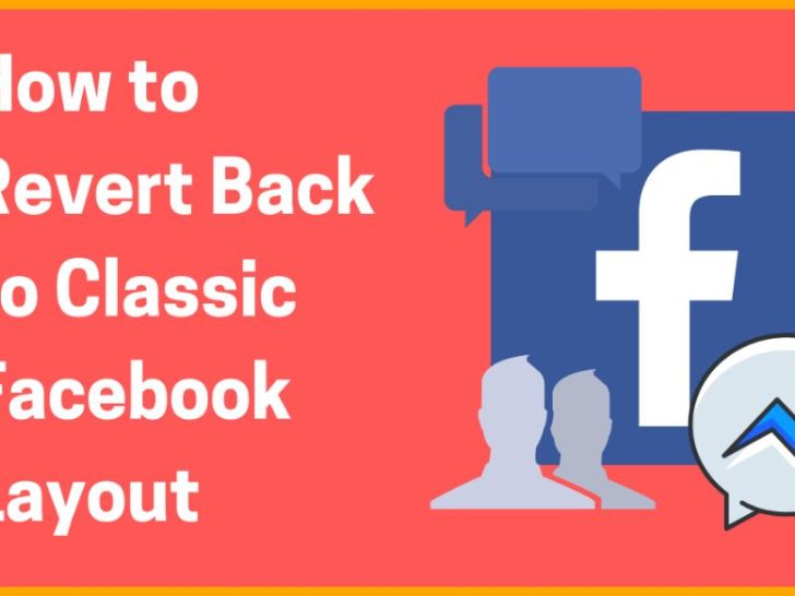 How do I change my Facebook page to classic view?