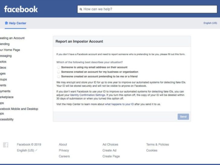 How do you know if someone is reporting you on Facebook?