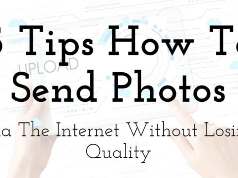 How do I share photos without losing quality?