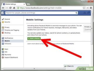 How do you post on Facebook from your phone?