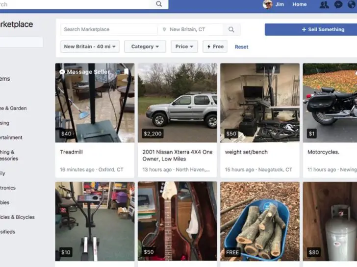 How many items can you have for sale on Facebook Marketplace?