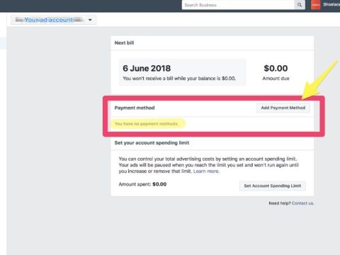 Why won’t Facebook let me add a payment method?