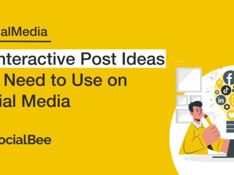 How do I create an interactive post on social media?