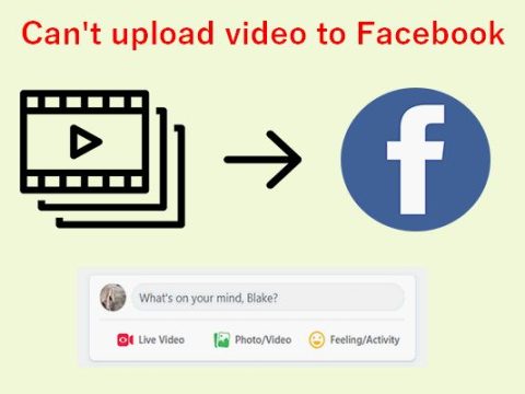 Why can’t I upload MP4 to Facebook?