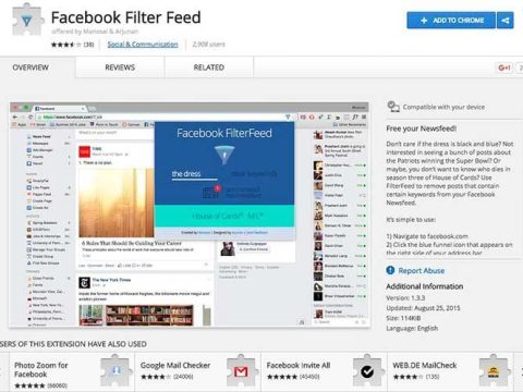 Can you filter Facebook Timeline?