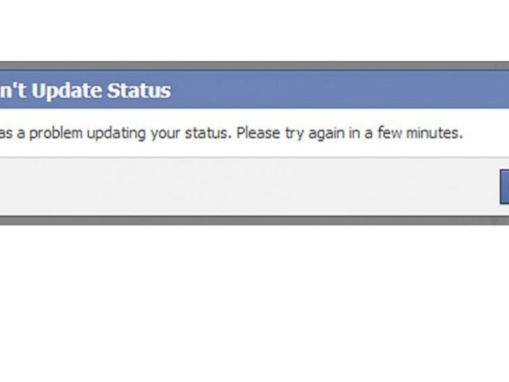 Is there a problem with Facebook today?