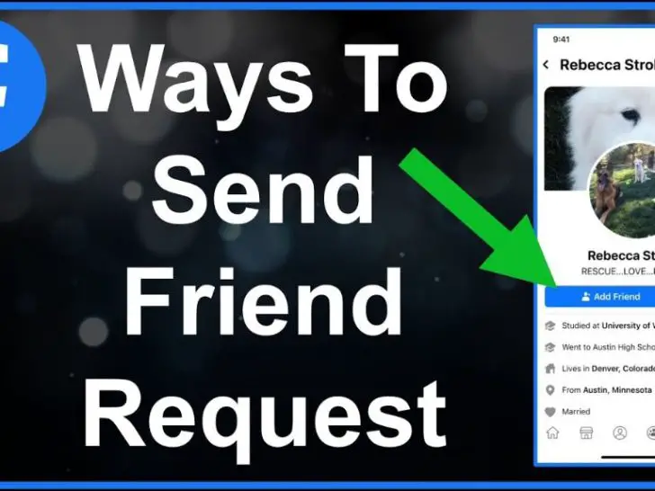 What does it mean if the friend request button is gone?