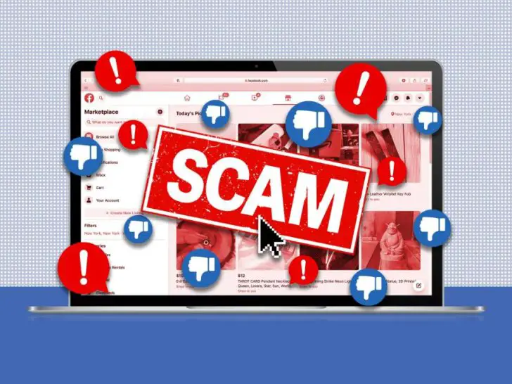 Can a seller get scammed on Facebook Marketplace?