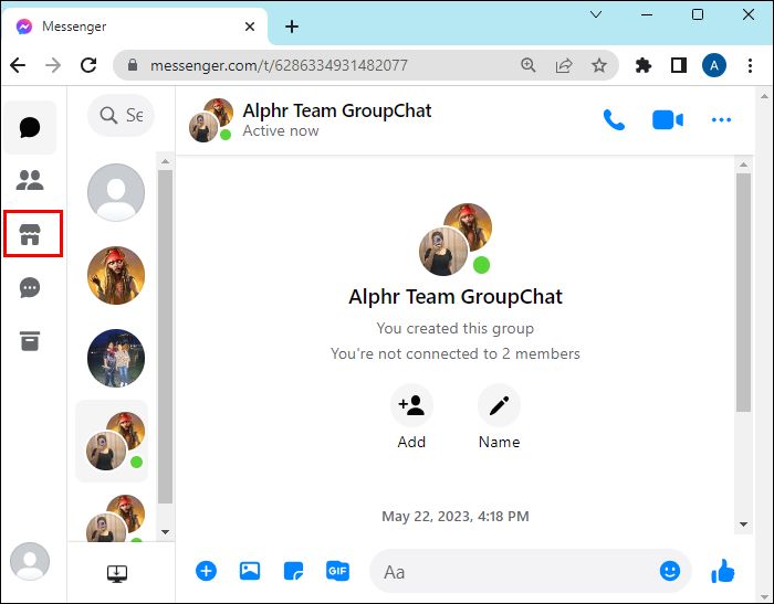 Do Marketplace messages show up on Messenger