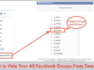 How do I stop friends seeing my group posts on Facebook?