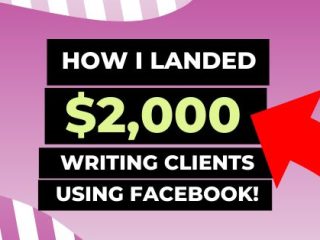 How do I find freelance writing jobs on Facebook?