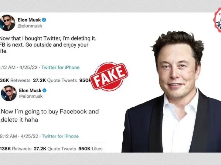 What does Elon Musk think of Facebook?