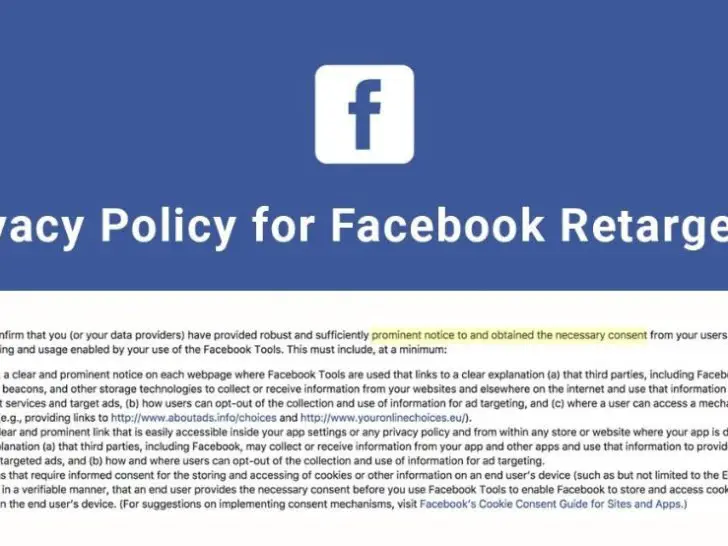 Does Facebook have a Privacy Policy?