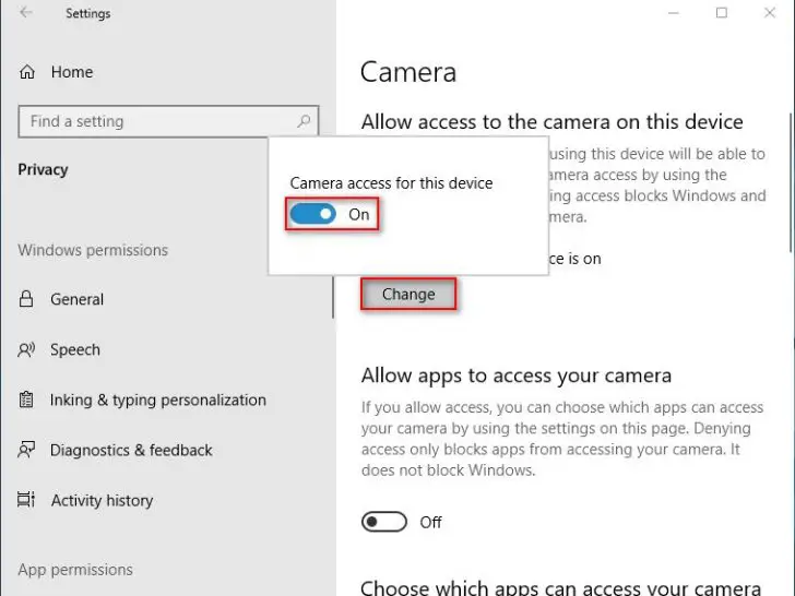 Why can’t Facebook access my camera?