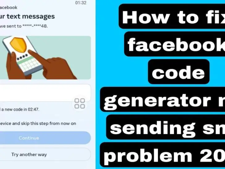 How to fix Facebook not sending SMS code for 2 step login