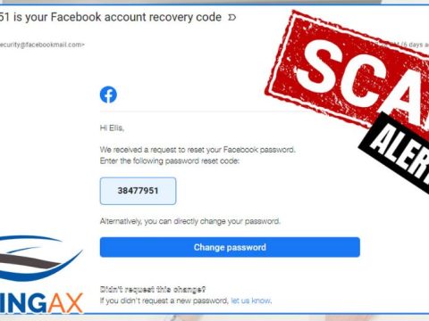 Why did I get a Facebook account recovery code email?