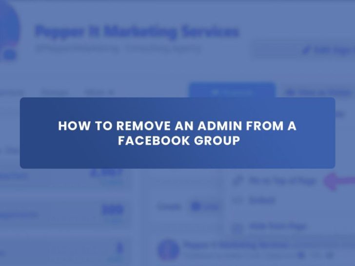 How do I take over a Facebook group without admin?