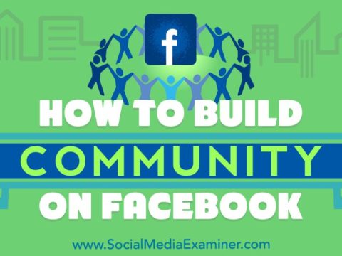 How does Facebook build community?