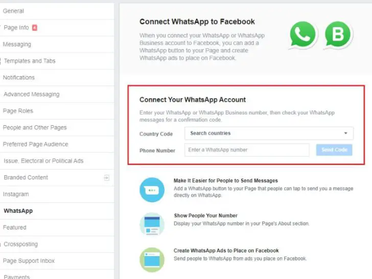 How do I convert Facebook ads to WhatsApp?