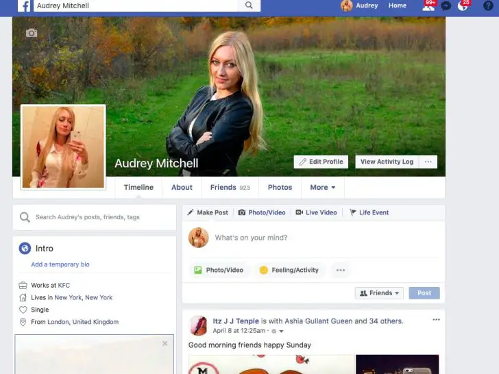 Can I create a fake Facebook account for Marketplace?