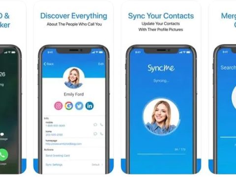 How do I sync my iPhone contacts with Facebook profile pictures?