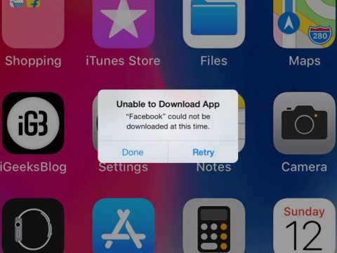 Why can I not download my Facebook app?