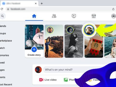 How do you view Facebook stories anonymously?