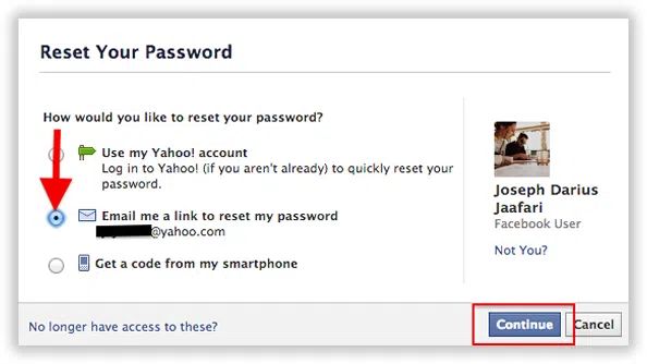 How I do change or reset my Facebook password