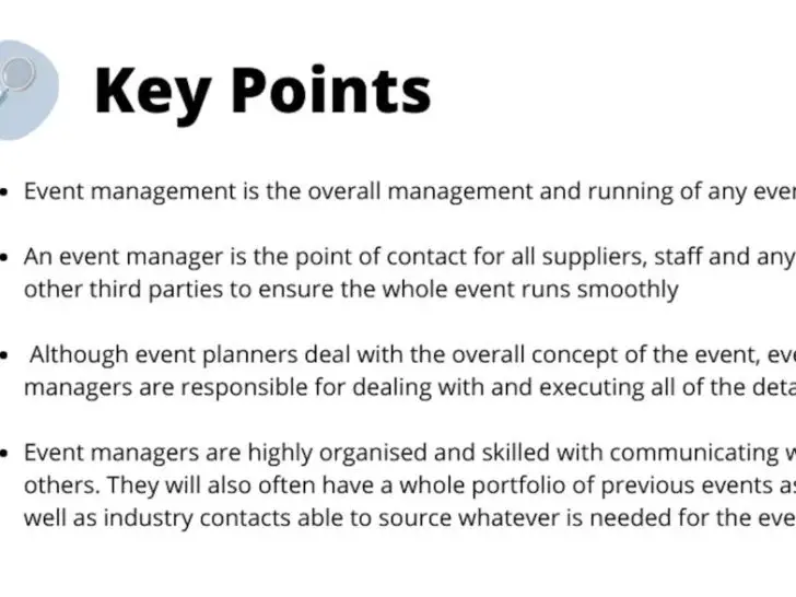 What is event manager used for?