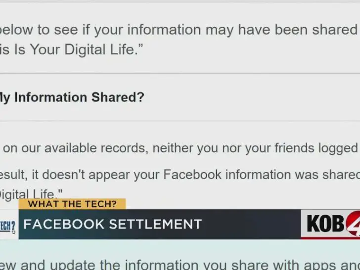 How do I know if I will get a Facebook settlement