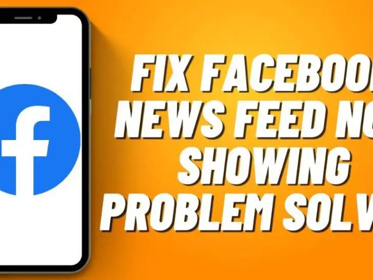 How do I fix Facebook news feed not updating on my iPhone?