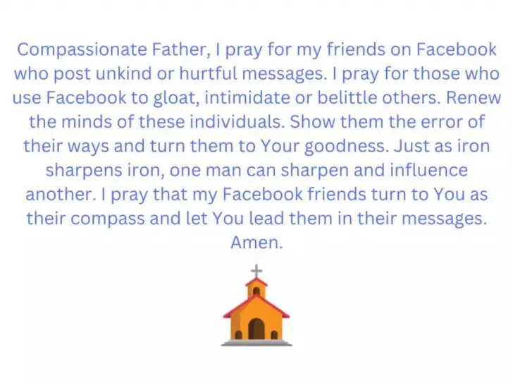 How do you write a post asking for prayers?