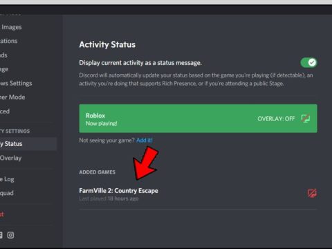 How do I connect Discord to Facebook games?