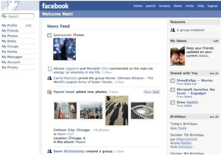 What has happened to Facebook news feed?