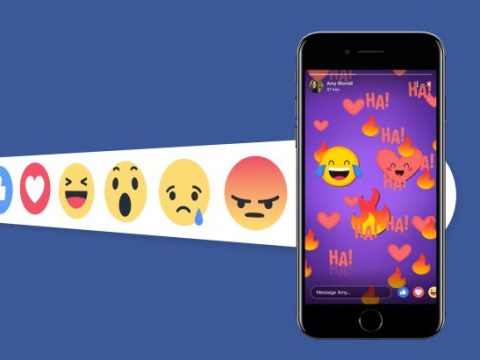 What happens when someone reacts to your Facebook story?