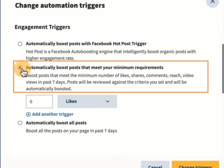 How can I increase my Facebook likes automatically