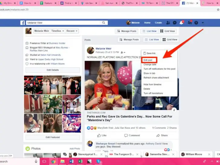 How do I allow others to share my Facebook posts?