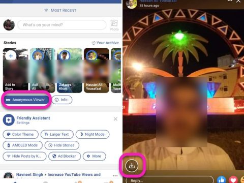 How to download someones Facebook story?