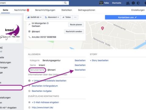 Was bedeutet der Benutzername bei Facebook?