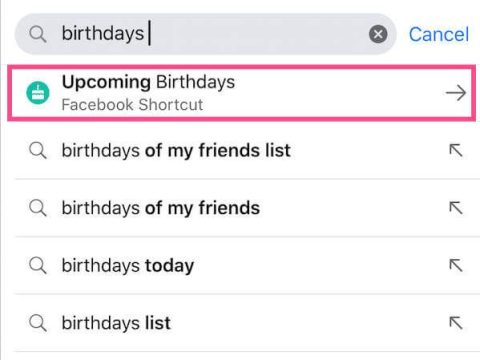 Where are birthdays now on Facebook?