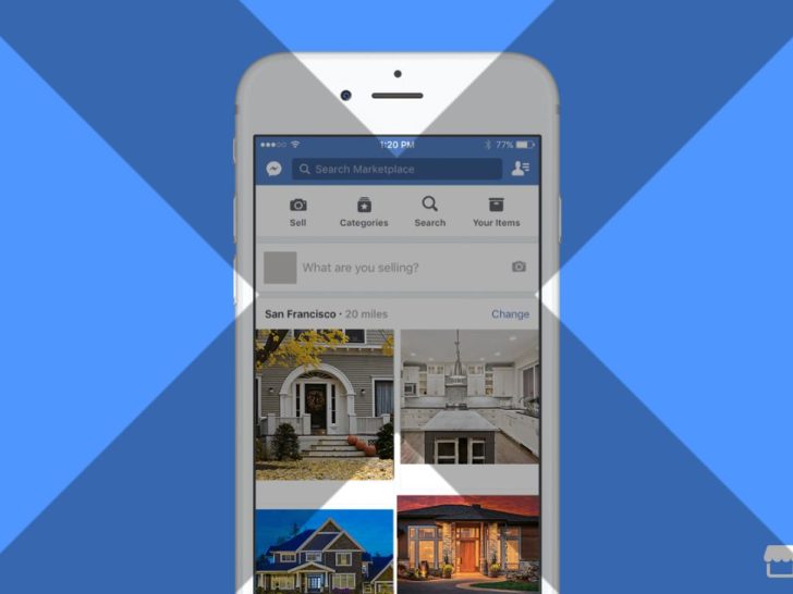 Can realtors advertise on Facebook marketplace?