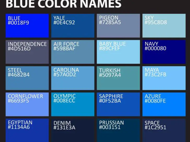 What is the text blue color code?