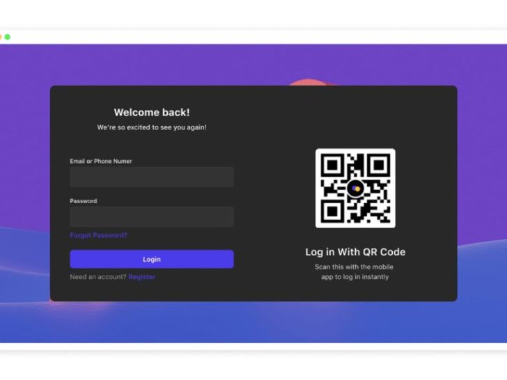 Can I use QR Code to login?