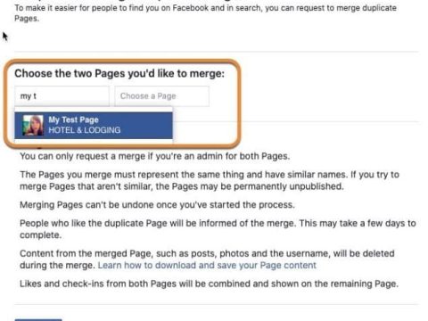 Should you merge Facebook pages?